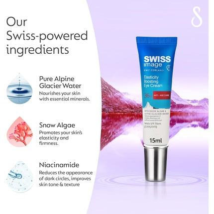 Cremă de Ochi Anti-Age Swiss Image, Elasticity Boosting, 15 ml