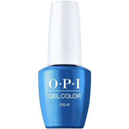 Lac Gel OPI Gelcolor, Finish Opaque Metallic, Albastru, 15 ml