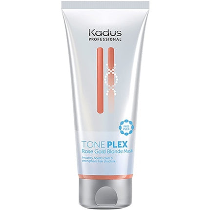 Masca pentru păr Kadus Professional TonePlex Rose Gold Blonde Mask, 150g