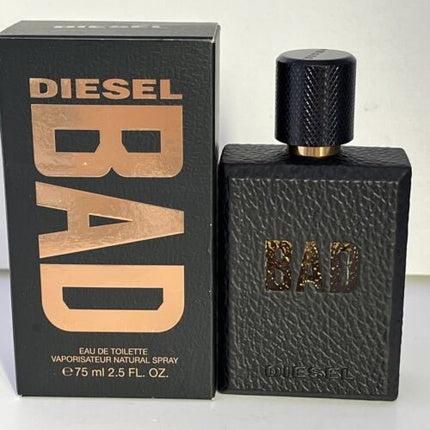 Apă de Toaletă Bărbați, Diesel, Bad, negru, 75ml