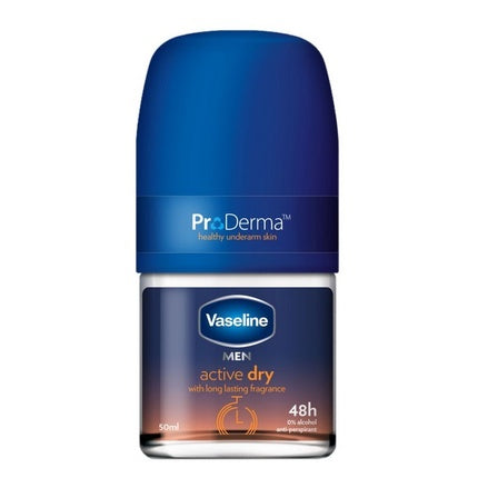 Vaseline Deodorant Roll-On Men Active Dry, 50ml