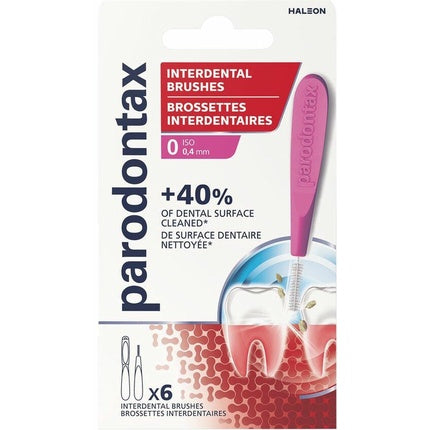 Periuță Interdentală Parodontax Size 1 (0.4 mm) - Culoare Roz