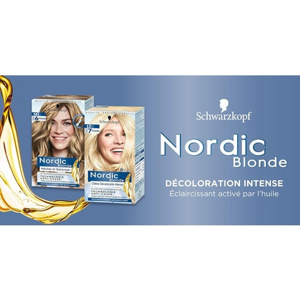 Vopsea de păr, Schwarzkopf, Nordic Blonde M1, deschidere 6 tonuri