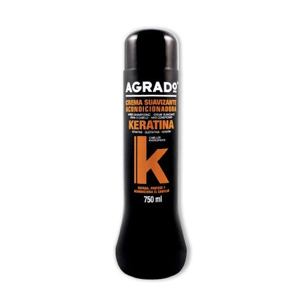 Balsam păr, Agrado, Keratin, 750 ml, negru