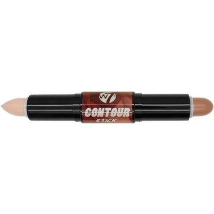 Stick de contur W7, dublu capăt, culoare medium, 30g