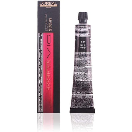 Vopsea de păr, L Oreal Professionnel, Diarichesse 4.15 Chocolat 50ml