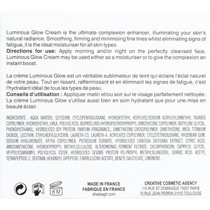 Masca Față, Dr Sebagh, Luminous Glow, 50ml, Alb