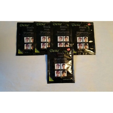 Dexe Instant Hair Dye Black Shampoo, Negru