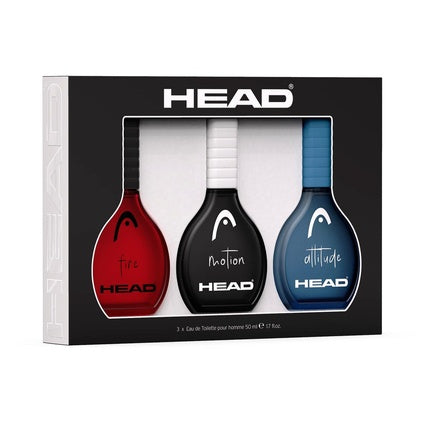 Parfum HEAD Motion Fire Attitude, EDT 50ml, sticlă rotundă, capac alb