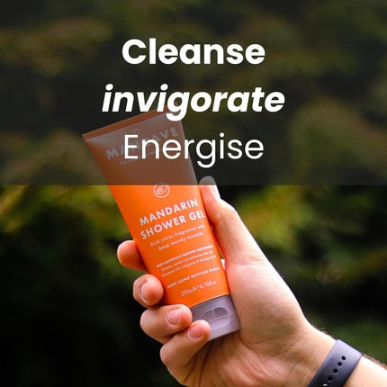 Gel de duș, ManCave, Mandarin, 200ml