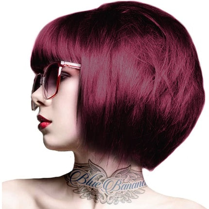 Cremă colorare păr Crazy Color, Burgundy, 100ml