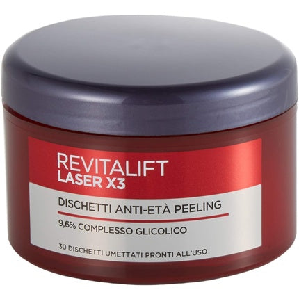 Discuri exfoliante Revitalift Laser X3 cu acid glicolic