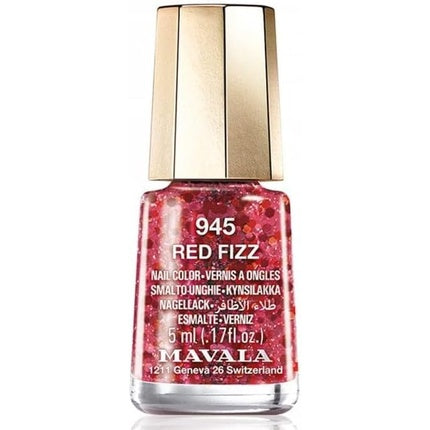 Lac de unghii Mavala Fizzy Holiday - Red Fizz 5 ml
