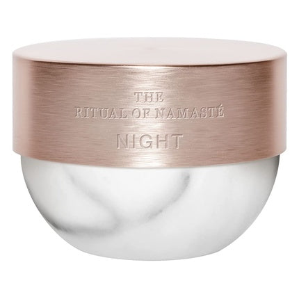 Cremă de noapte anti-îmbătrânire, Rituals, The Ritual of Namasté Glow Collection, 50 ml
