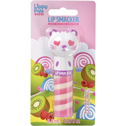 Luciu de buze, Lip Smacker, Lippy Pal, kiwi, motif pisicuță