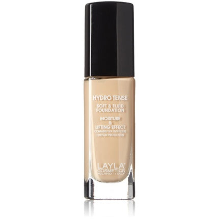 Fond de ten, Layla Cosmetics, Hydro Tense, 30 ml, bej deschis
