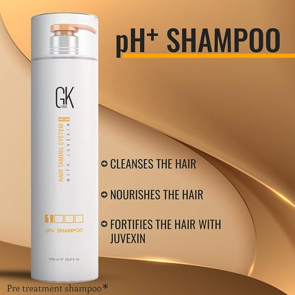 Șampon, Gk Hair, pH+, alb, 1000 ml