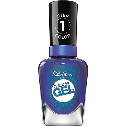 Lac de unghii, Sally Hansen, Miracle Gel, albastru