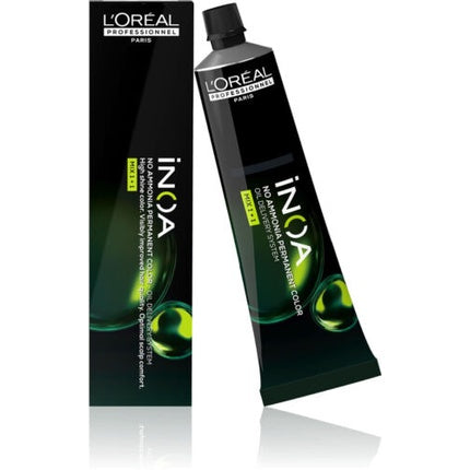Vopsea Par, L'Oréal Professionnel iNOA 5.17 Light Ash Messing Brown, Culoare Brună cu Reflexe Argintii, 60ml