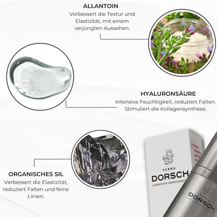 Serum fata, Farma Dorsch, efect lift, argintiu