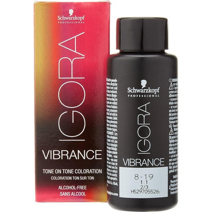 Vopsea de par, Schwarzkopf Igora Vibrance, 8-19 Blond Deschis Cenușiu Violet, 60ml