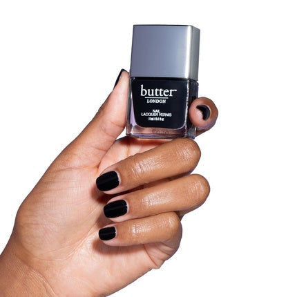 Lac Unghii Butter London Patent Shine 10x, Negru, 15 ml