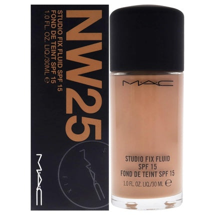 Fond de ten lichid MAC Studio Fix Fluid SPF 15 NW25, 30 ml