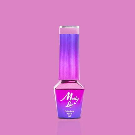 Lac de unghii, Molly Lac, 140, roz prăfuit, 5ml