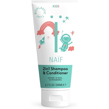 Șampon și Balsam 2-în-1 Naïf Kids, 200ml