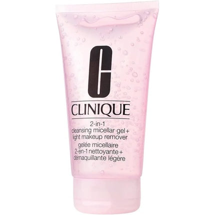 Gel demachiant, Clinique, 2-in-1, roz, 150ml