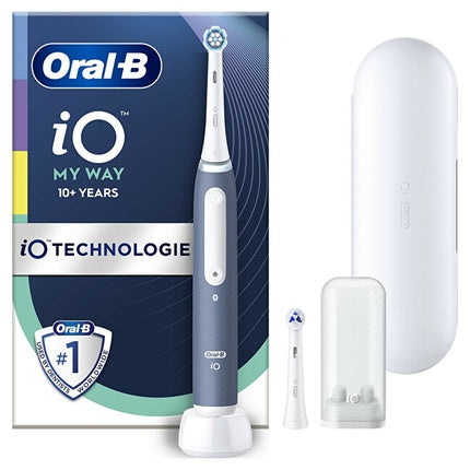 Periuță de dinți electrică Oral-B iO My Way, culoare albastru, design pentru copii