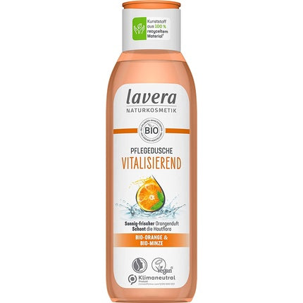 Gel de duș Lavera Vitalizing Organic Orange și Mint, 250ml