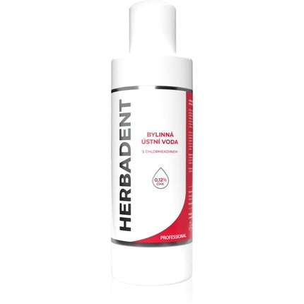 Herbadent Professional Chx, Apă de gură pe bază de plante, 240 ml, alb-roșu