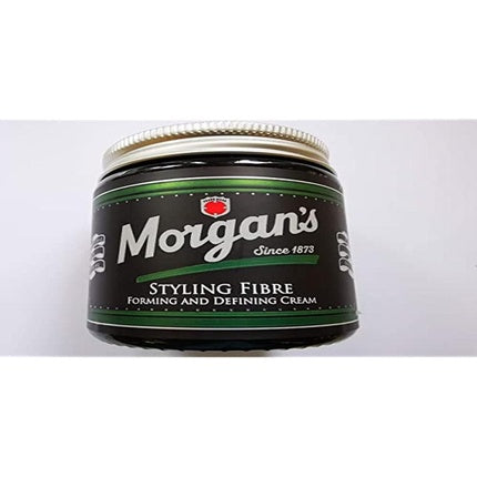 Cremă de styling păr Morgan's Styling Fibre, 120ml, ambalaj sticlă neagră cu capac argintiu