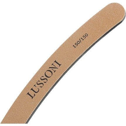 Set 25 pilofe pentru unghii Lussoni Premium Curved Nail Files 150/150 grit