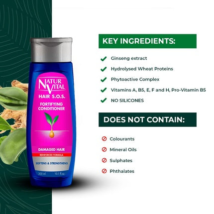 Balsam, Naturaleza Y Vida, Anti-Caderea Parului, 300ml