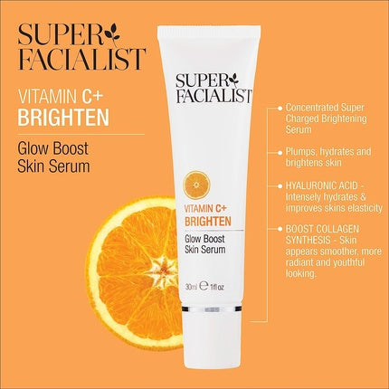 Serum facial, Super Facialist, Vitamin C+, alb, 30ml