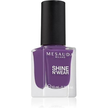 Lac de unghii Mesauda Milano Times Square Shine N'Wear Full 220, violet, 10 ml