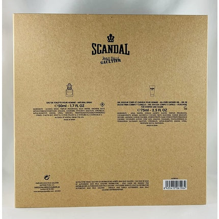 Set cadou parfum, Jean Paul Gaultier Scandal, roșu/negru