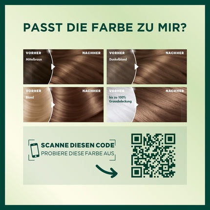 Vopsea de păr, Garnier Nutrisse, Nuantă Caramel Blond Întunecat