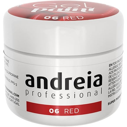 Gel unghii, Andreia, roșu, 4g