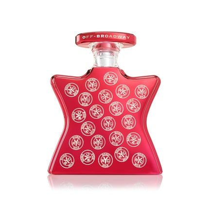 Parfum Bond No. 9 Off Broadway Unisex EDP, sticlă roșie cu logo argintiu