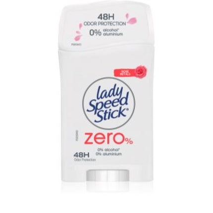 Deodorant stick Speed Stick Zero Fresh Rose Petals, 40g, alb