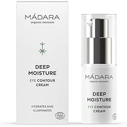 Cremă contur ochi, Mádara, hidratare profundă, 50ml