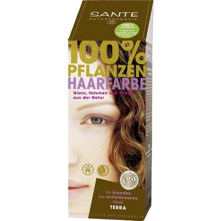 Vopsea păr, Sante, Terra, 100g