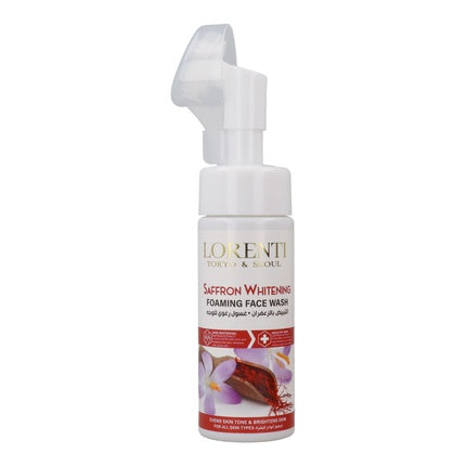 Spumă de curățare facială Lorenti cu șofran 150 ml