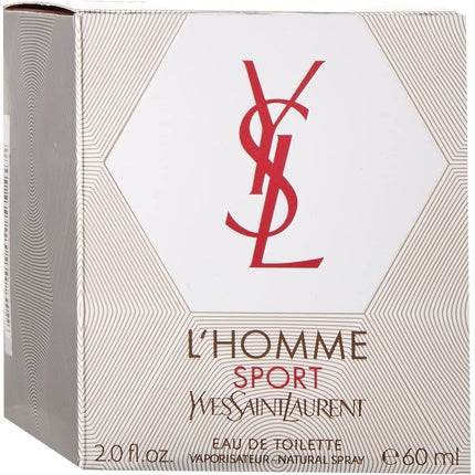 Parfum, Yves Saint Laurent, L'HOMME SPORT, 60ml, argintiu