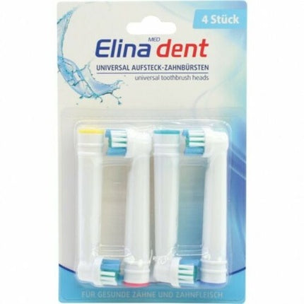 Capete Periuță Dinți, Elina, set 4 bucăți, multicolor