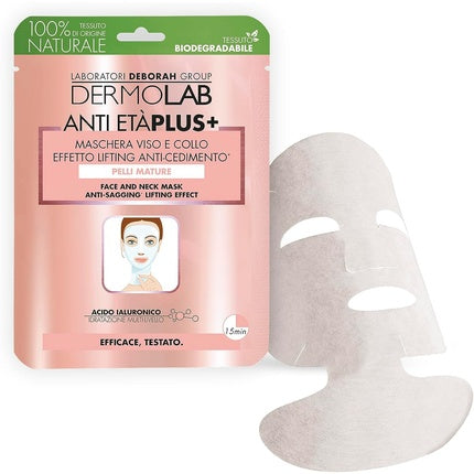 Masca Facială Dermolab Anti Aging Plus+, 42ml, cu Acid Hialuronic
