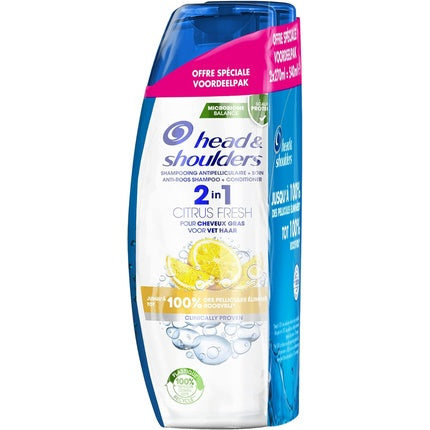 Șampon, Head & Shoulders, Citrus Fresh 270ml, set 2 buc